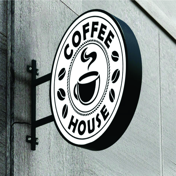 Cajas de luz circulares en acrílico Cali