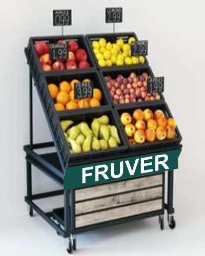 Exhibidor Frutas y Verduras 