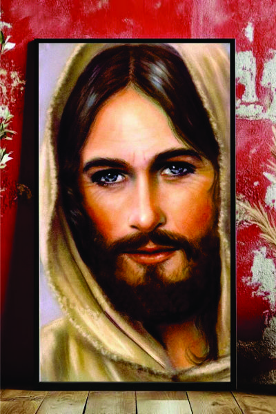 Lienzo religioso mirada de Jesus - JuanImprime