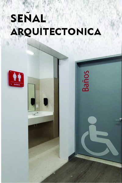 Señalización Arquitectónica Acrílica 20x22 - JuanImprime