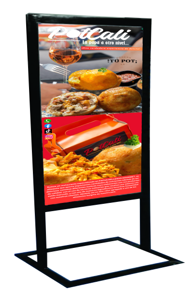 Tropezón Publicitario Luminoso - JuanImprime