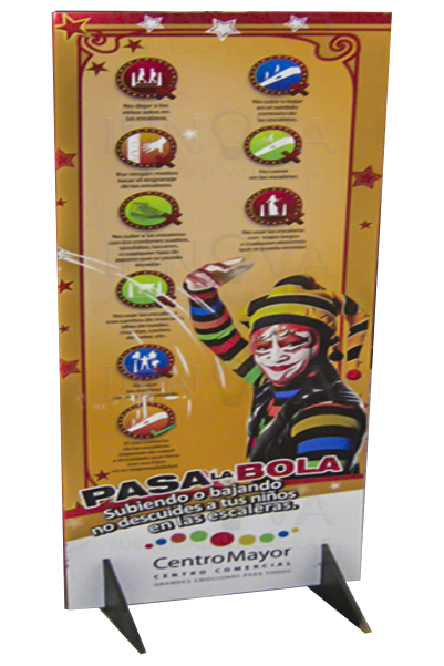 Tropezón Publicitario en MDF - JuanImprime